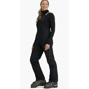 Obermeyer Bliss Bib Ski Pants Black Snow Overalls Sz 6 NWT